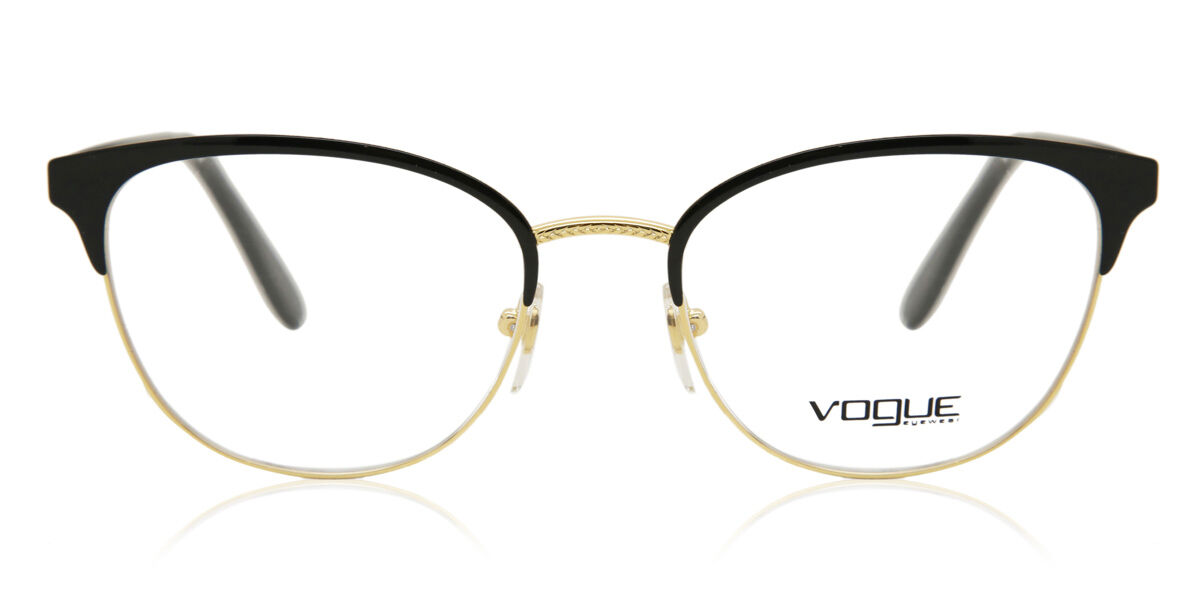 Image of Vogue Okulary Korekcyjne VO4088 352 52 Czarne Damskie Okulary Korekcyjne PL