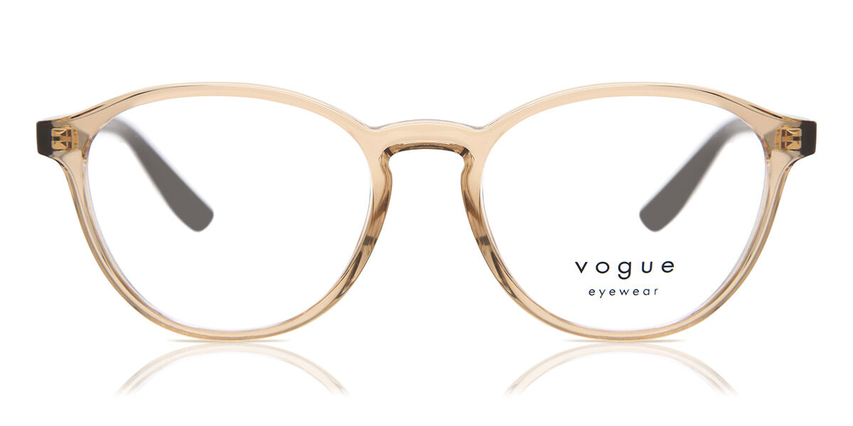 Image of Vogue Okulary Korekcyjne VO5372 2826 51 Brazowe Damskie Okulary Korekcyjne PL