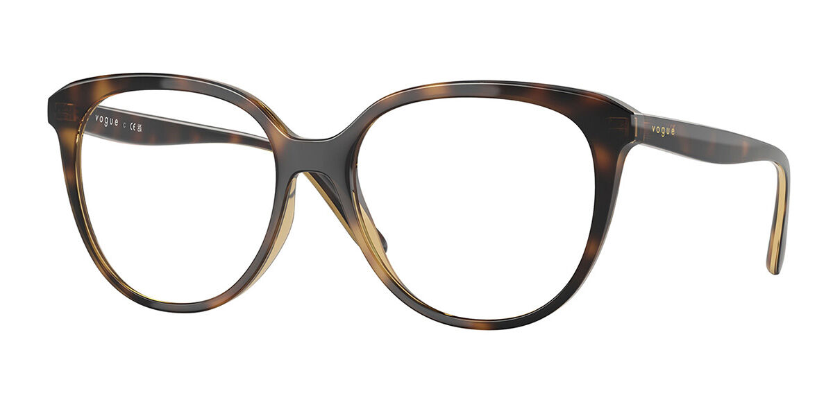 Image of Vogue Okulary Korekcyjne VO5451 W656 53 Tortoiseshell Damskie Okulary Korekcyjne PL