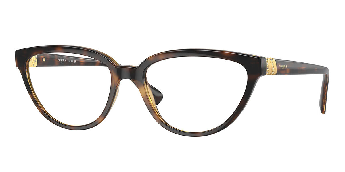 Image of Vogue Okulary Korekcyjne VO5517B W656 54 Tortoiseshell Damskie Okulary Korekcyjne PL