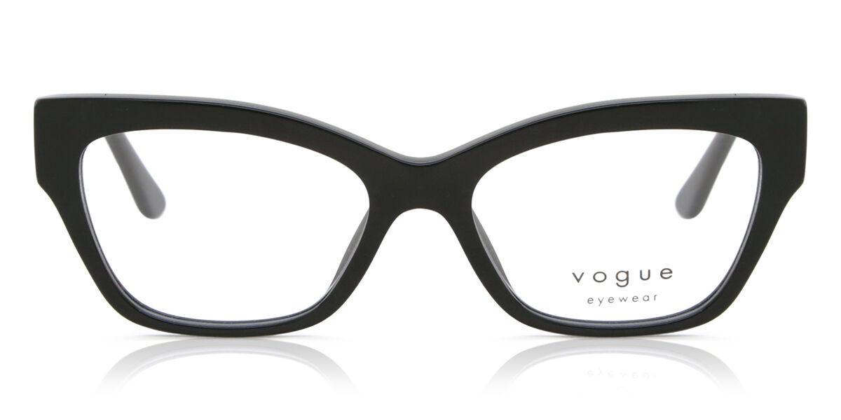 Image of Vogue Okulary Korekcyjne VO5523 W44 54 Czarne Damskie Okulary Korekcyjne PL