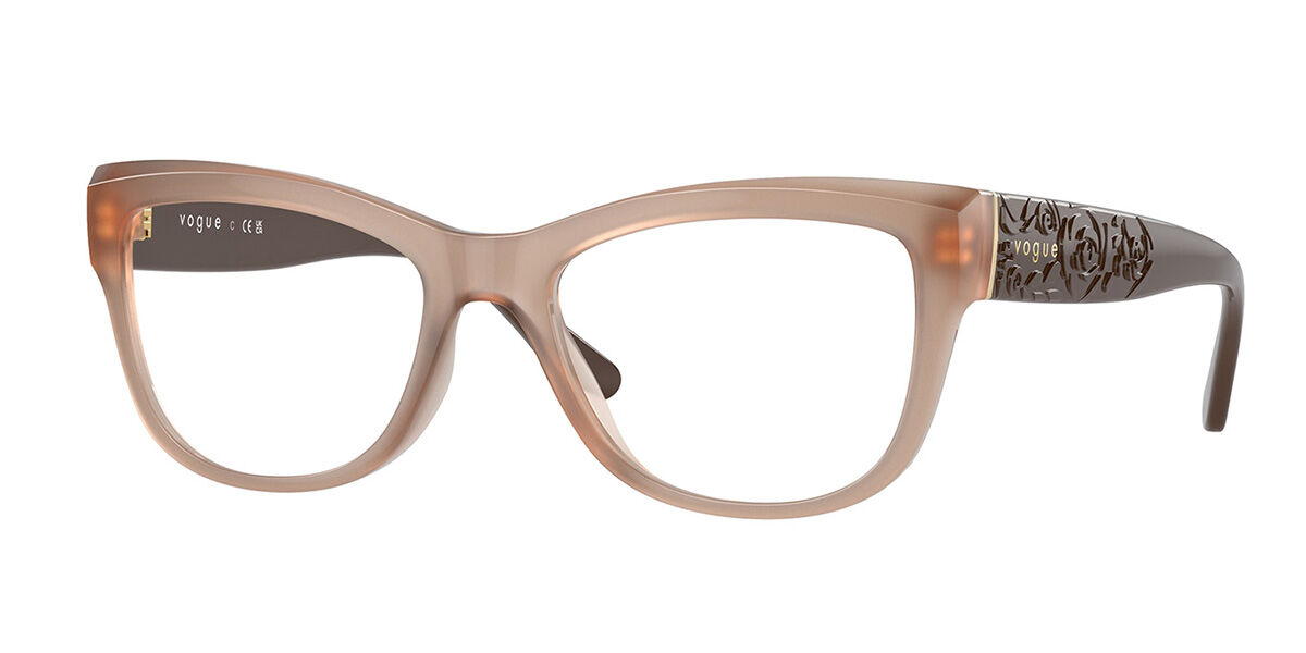 Image of Vogue Okulary Korekcyjne VO5528 3097 53 Brązowe Damskie Okulary Korekcyjne PL