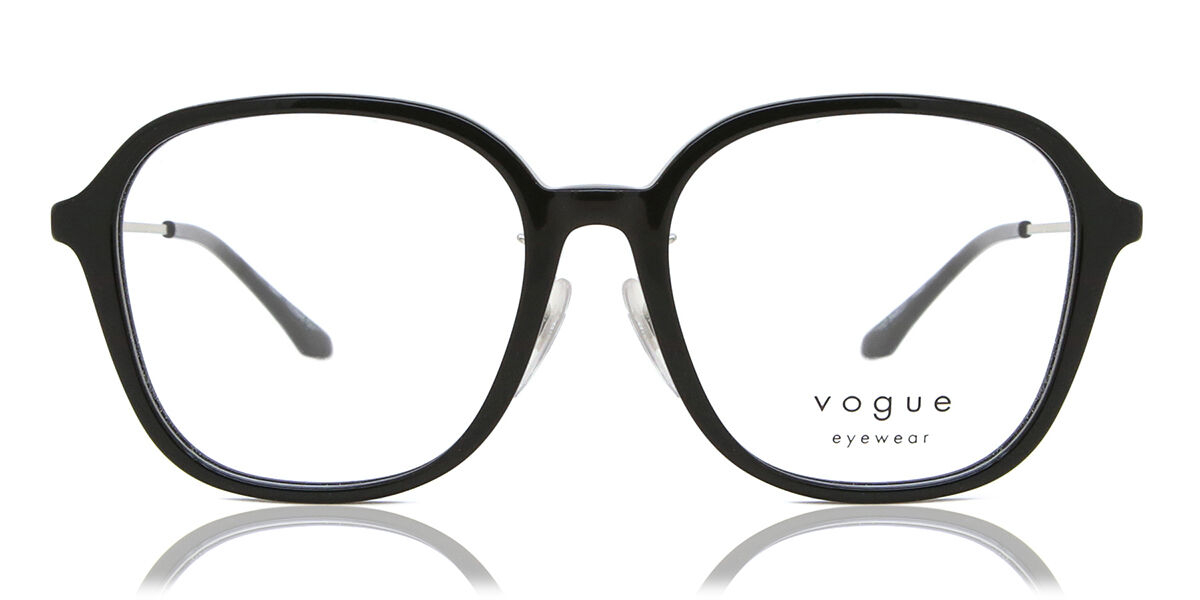 Image of Vogue Óculos de Grau VO5467D Asian Fit W44 Óculos de Grau Pretos Feminino PRT