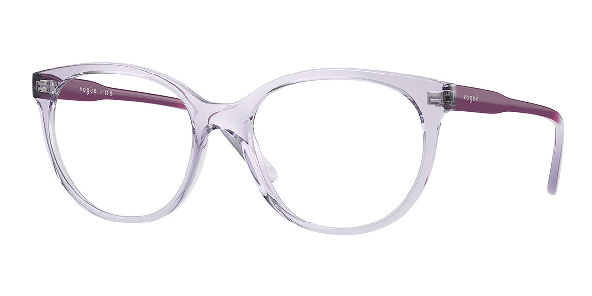 Image of Vogue Óculos de Grau VO5552 2745 Óculos de Grau Purple Feminino BRLPT