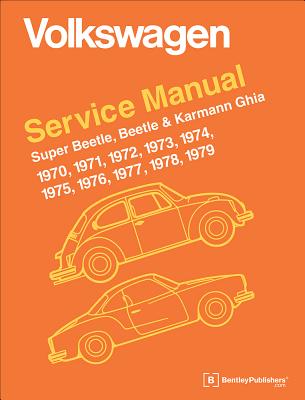 Image of Volkswagen Super Beetle Beetle & Karmann Ghia Official Service Manual: 1970 1971 1972 1973 1974 1975 1976 1977