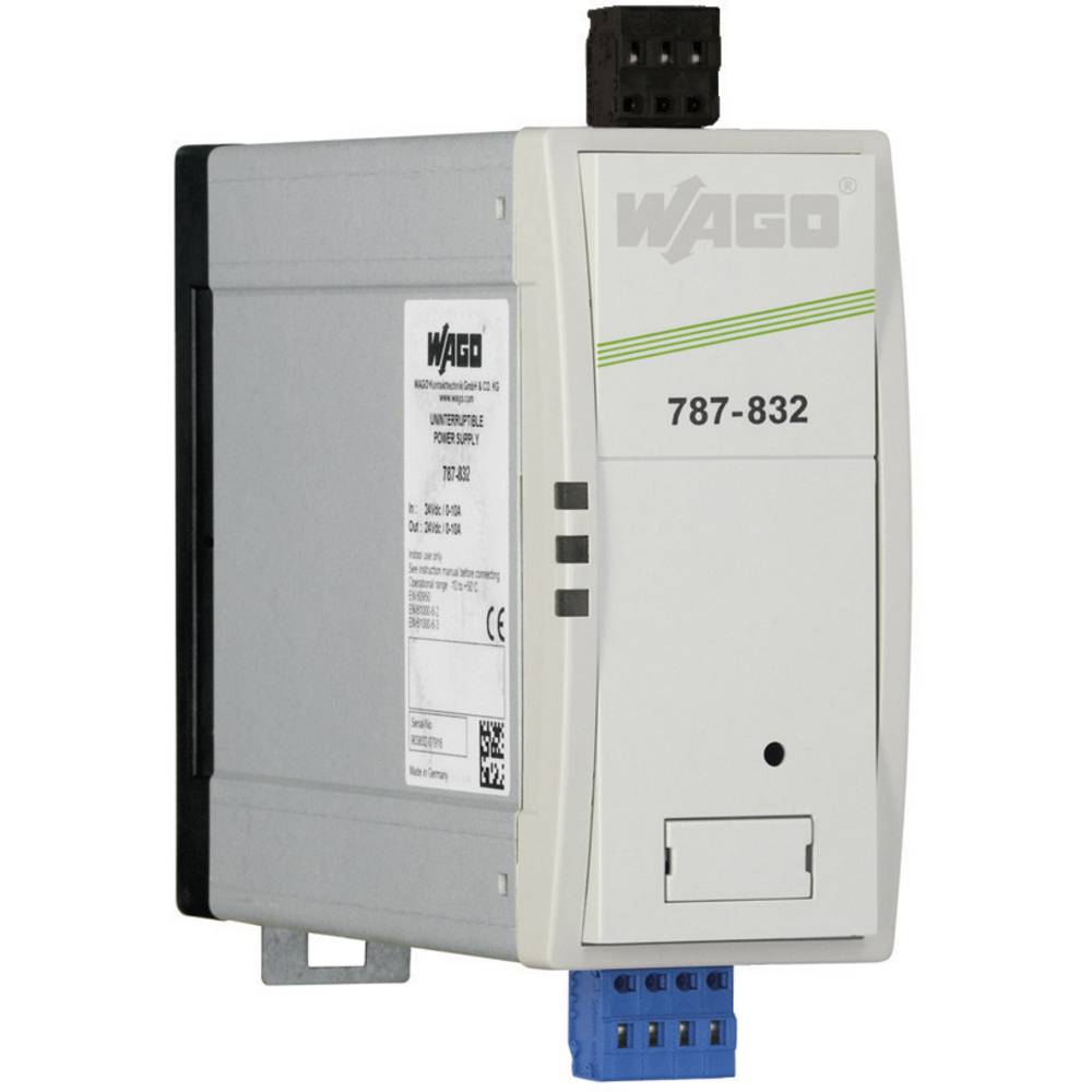 Image of WAGO EPSITRONÂ® PRO POWER 787-832 Rail mounted PSU (DIN) 24 V DC 10 A 240 W No of outputs:1 x Content 1 pc(s)