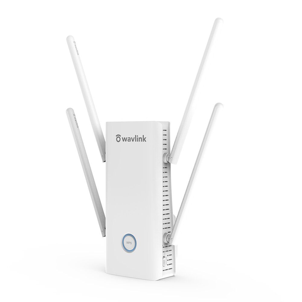 Image of WAVLINK AX1800 Gigabit Repeater Dual Band 24G/5G 1800Mbps Wireless WiFi Repeater Router with 4x5dBi External Antennas