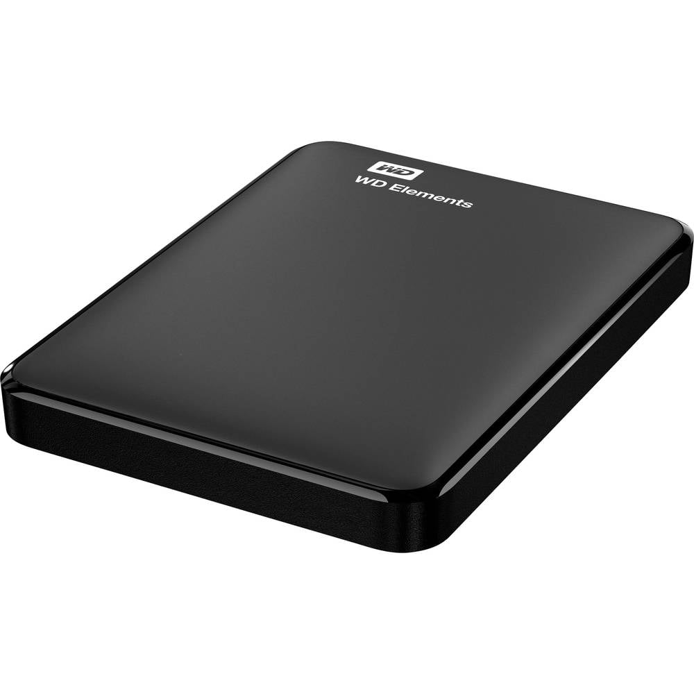 Image of WD Elements 1 TB 25 external hard drive USB 32 1st Gen (USB 30) Black WDBUZG0010BBK-WESN