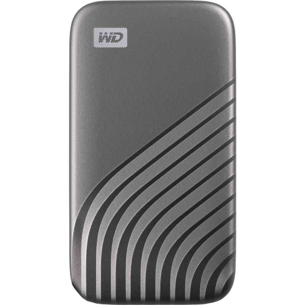 Image of WD My Passport 2 TB 25 external SSD hard drive USB-CÂ® Grey WDBAGF0020BGY-WESN