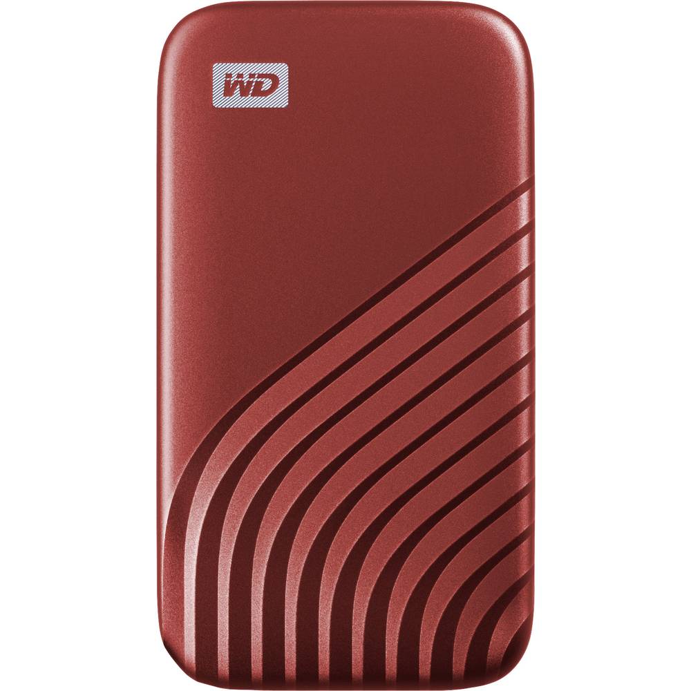 Image of WD My Passport 2 TB 25 external SSD hard drive USB-CÂ® Red WDBAGF0020BRD-WESN