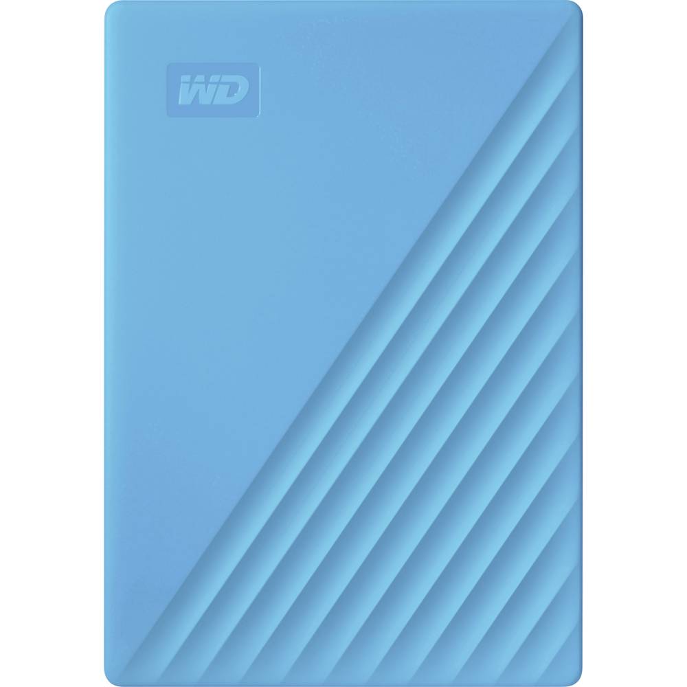 Image of WD My Passport 4 TB 25 external hard drive USB 32 1st Gen (USB 30) Blue WDBPKJ0040BBL-WESN