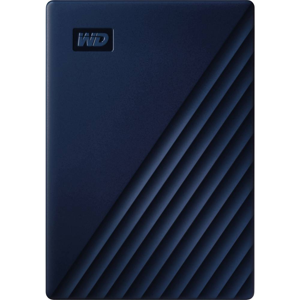 Image of WD My Passport for Mac 4 TB 25 external hard drive USB-CÂ® Blue WDBA2F0040BBL-WESN