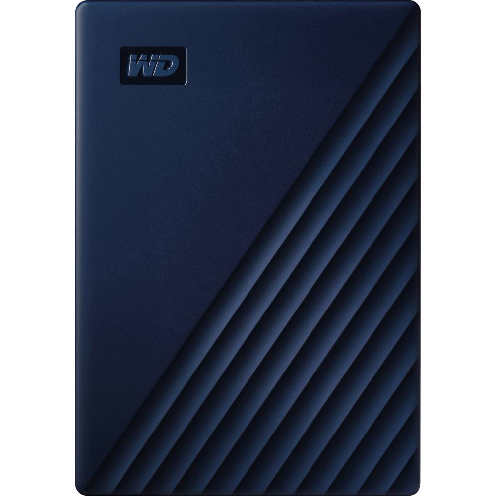 Image of WD My Passport for Mac 5 TB 25 external hard drive USB-CÂ® Blue WDBA2F0050BBL-WESN
