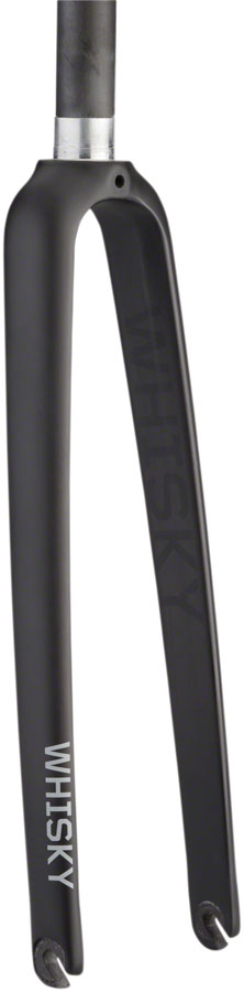 Image of WHISKY No7 RD+ Fork - QR 1-1/8" Straight Carbon Steerer Mid Reach RimBrake Matte Black