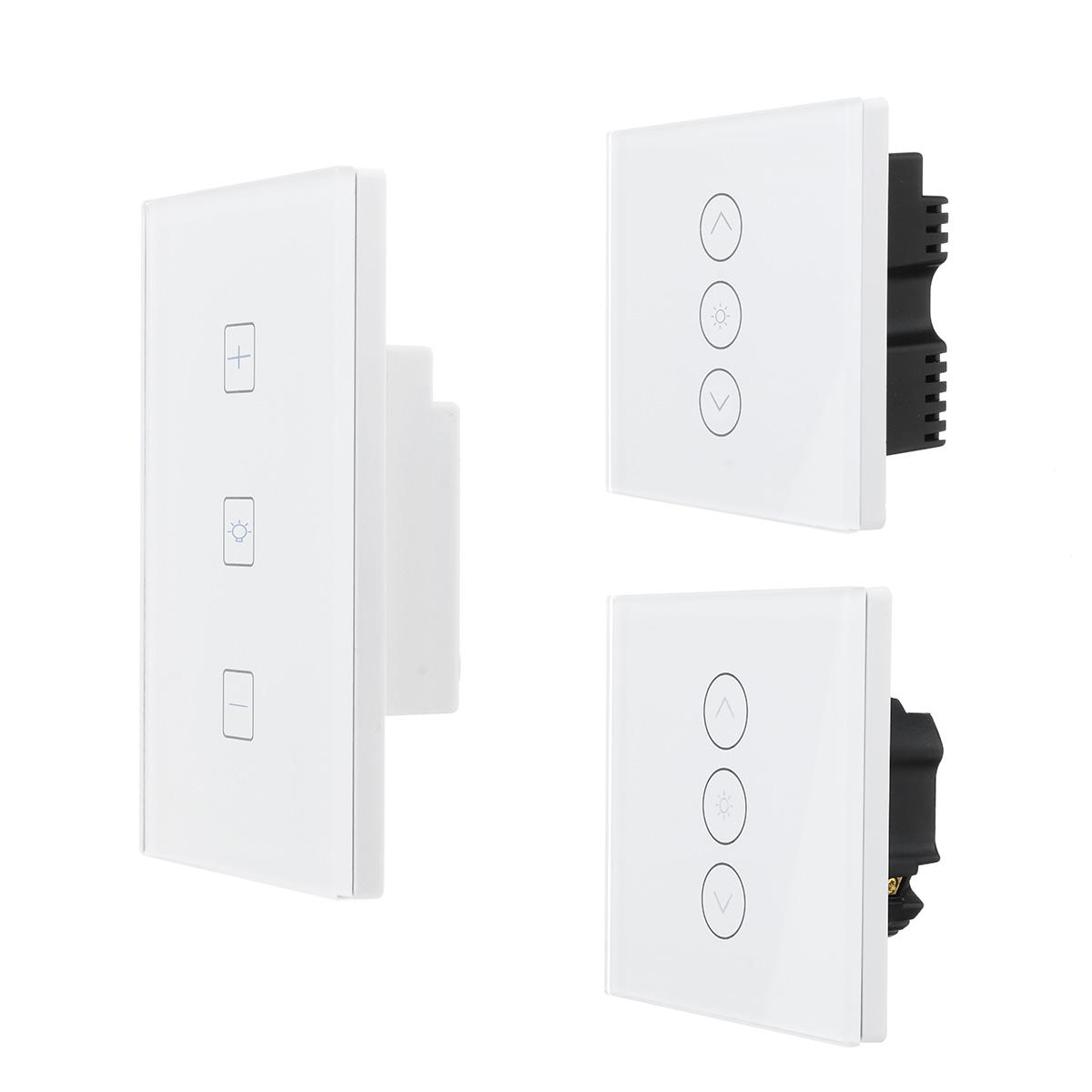 Image of WIFI Smart Dimmer Light Wall Switch Touch Remote Control Work with Alexa/Google Home