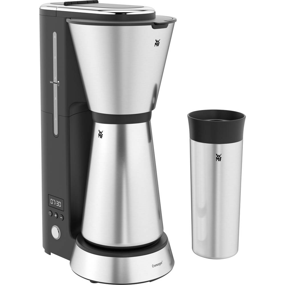 Image of WMF KÃCHENminisÂ® Aroma Thermo to go Coffee maker Black Silver Cup volume=5