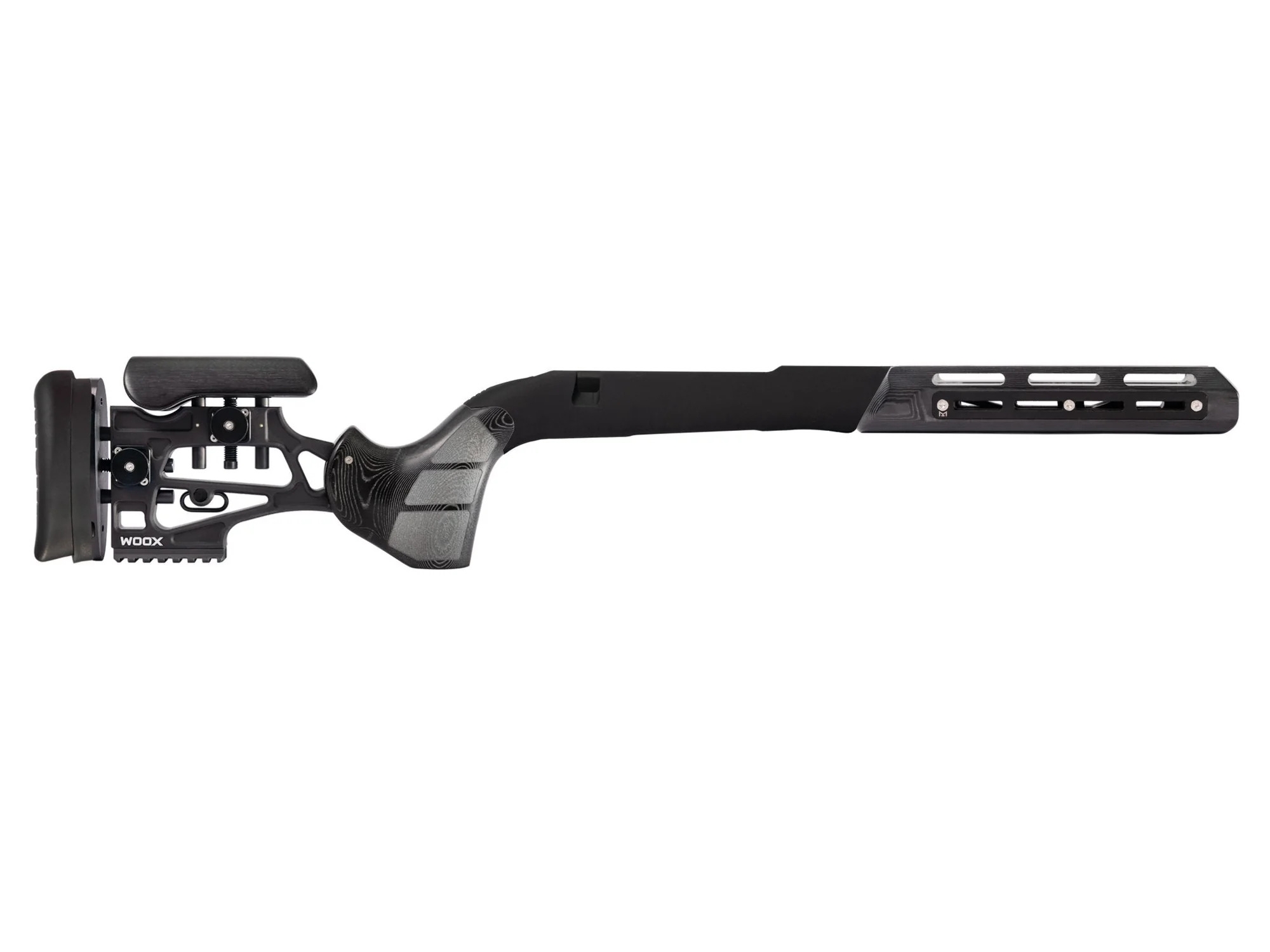 Image of WOOX Furiosa Rifle Chassis for Howa 1500 Micarta Black ID 810069390239