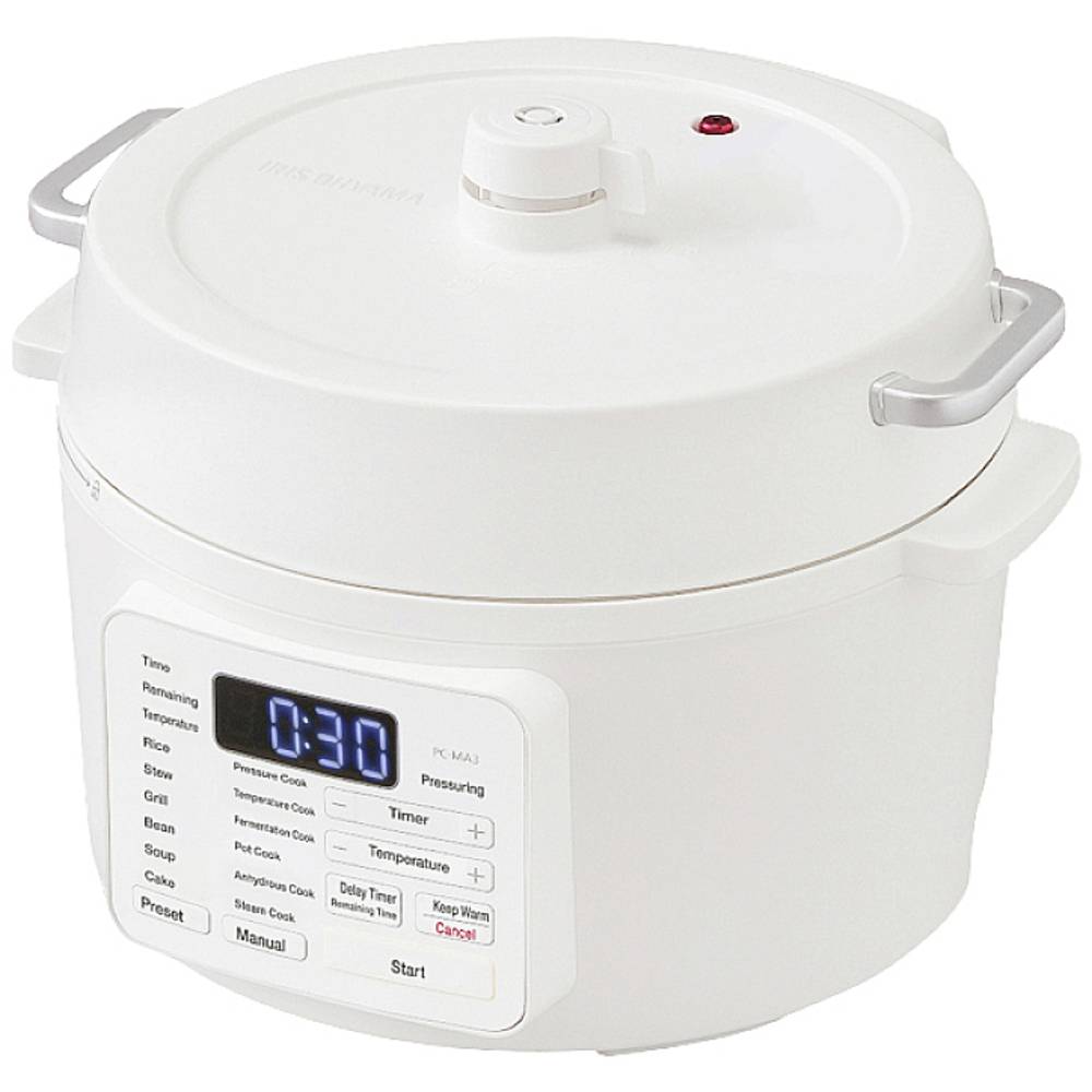Image of WOOZOO by Ohyama PC-MA3 Multi-cooker White Timer fuction Automatic temperature adjustment Multifunction Overheat