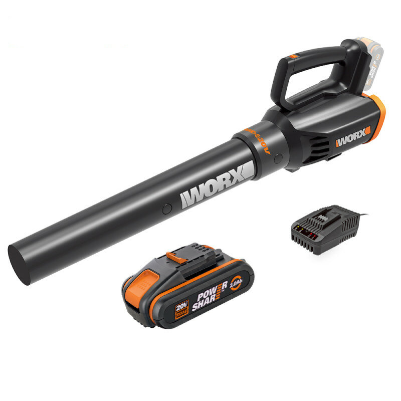 Image of WORX 20V Electric Blower Cordless Vacuum Handhled Cleaning Tools Dust Blowing Dust Collector