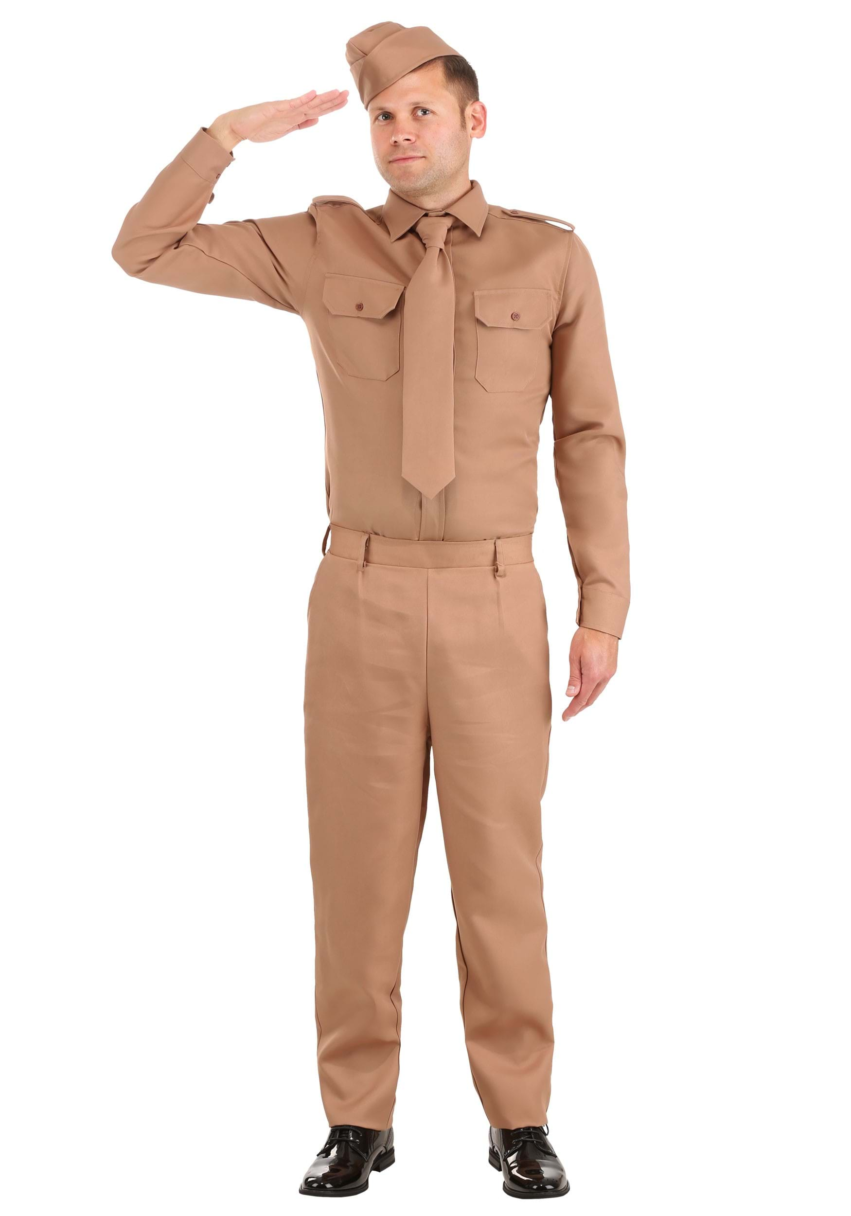 Image of WW2 Adult Army Costume ID FUN7186AD-XL