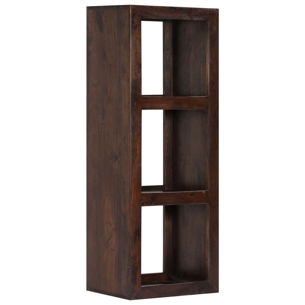 Image of Wall cabinet 40x30x110 cm solid acacia wood