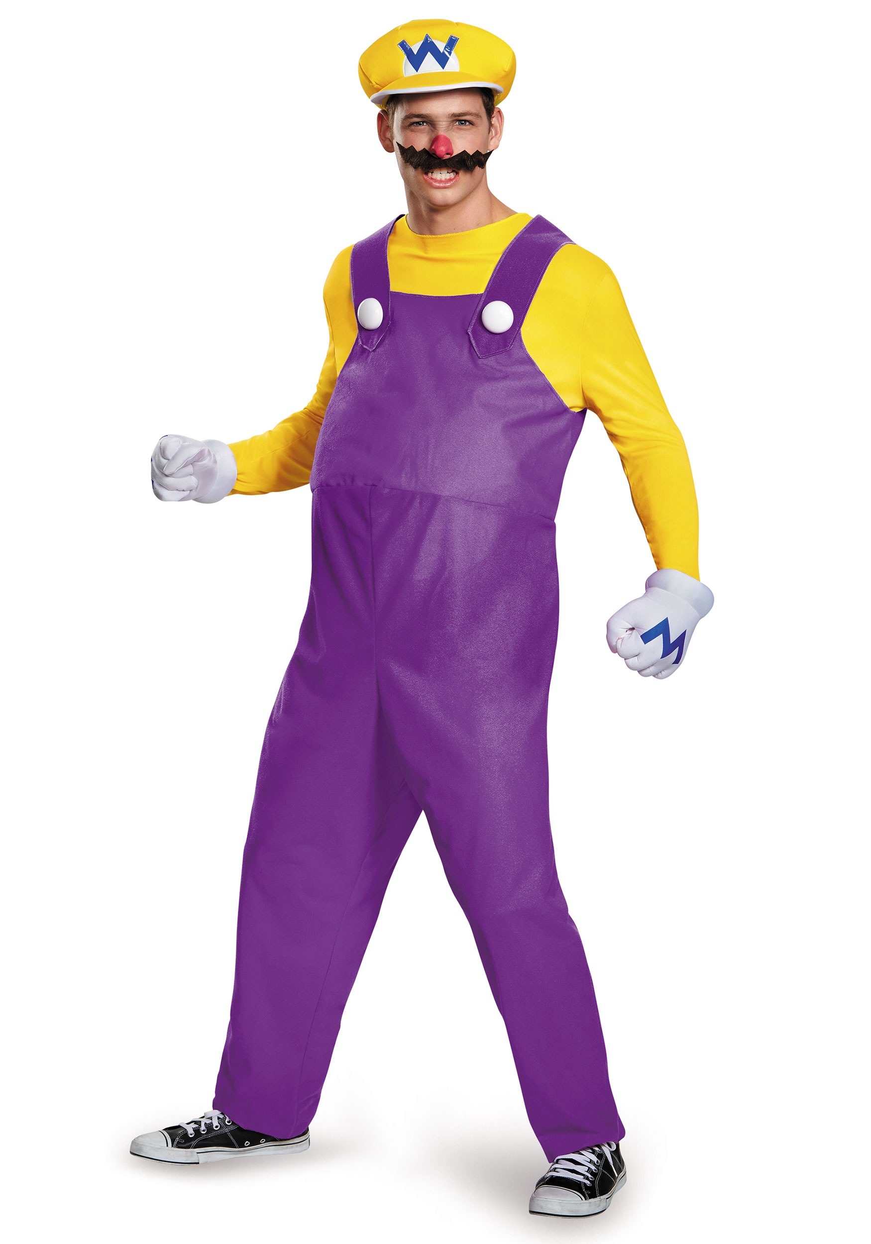 Image of Wario Deluxe Adult Costume ID DI98823-XL