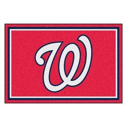 Image of Washington Nationals Floor Rug - 5x8