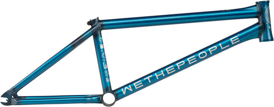 Image of We The People Network BMX Frame - 211" TT Matte Translucent Teal