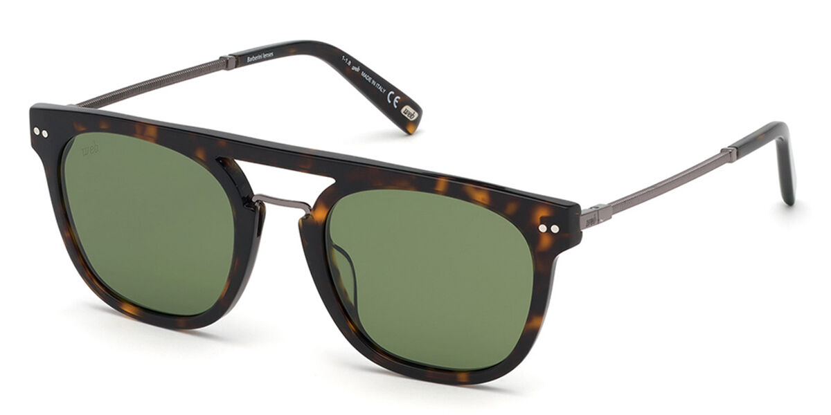 Image of Web WE0238 52N Óculos de Sol Tortoiseshell Masculino BRLPT