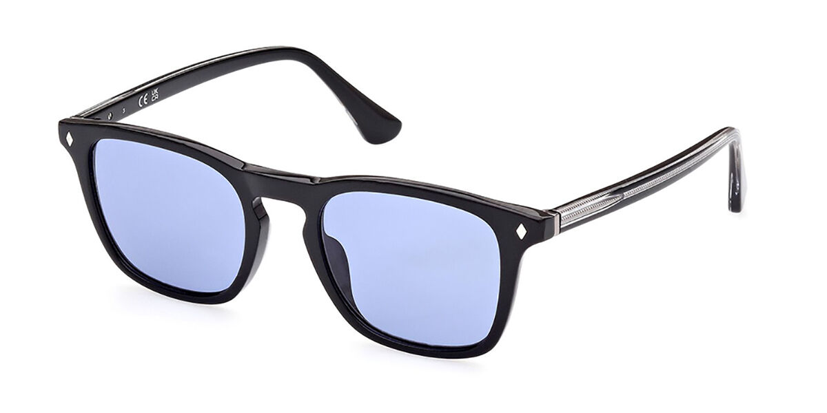 Image of Web WE0327 01V 50 Lunettes De Soleil Homme Noires FR