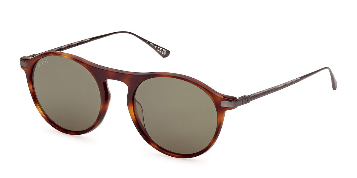 Image of Web WE0346 52N 52 Lunettes De Soleil Homme Tortoiseshell FR