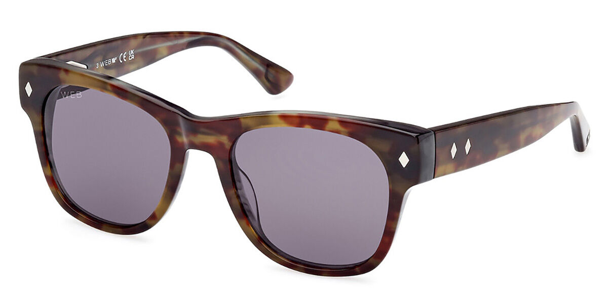 Image of Web WE0353 56A Óculos de Sol Tortoiseshell Masculino PRT