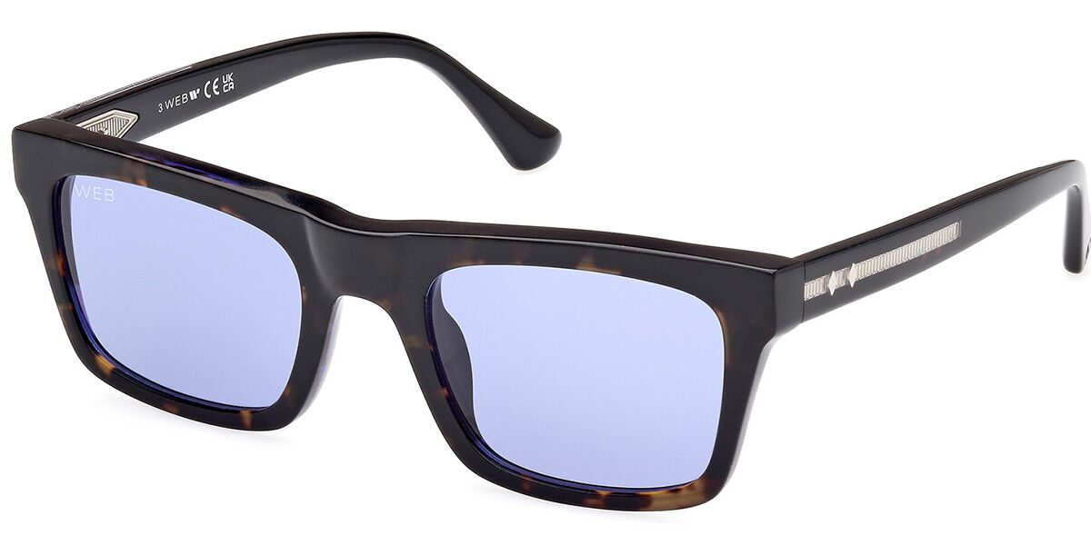 Image of Web WE0362 56V Óculos de Sol Tortoiseshell Masculino BRLPT