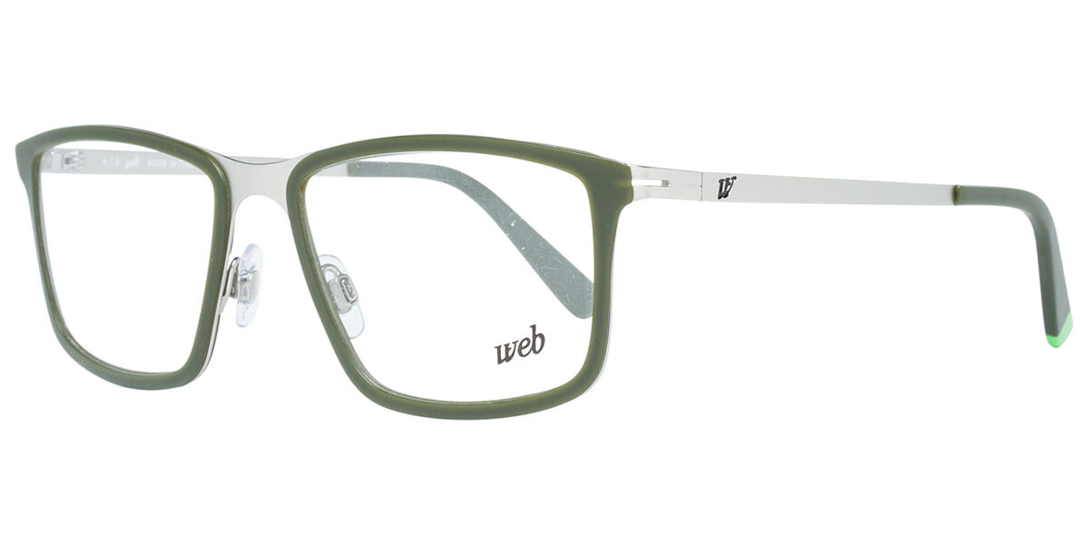 Image of Web WE5178 017 Óculos de Grau Verdes Masculino BRLPT