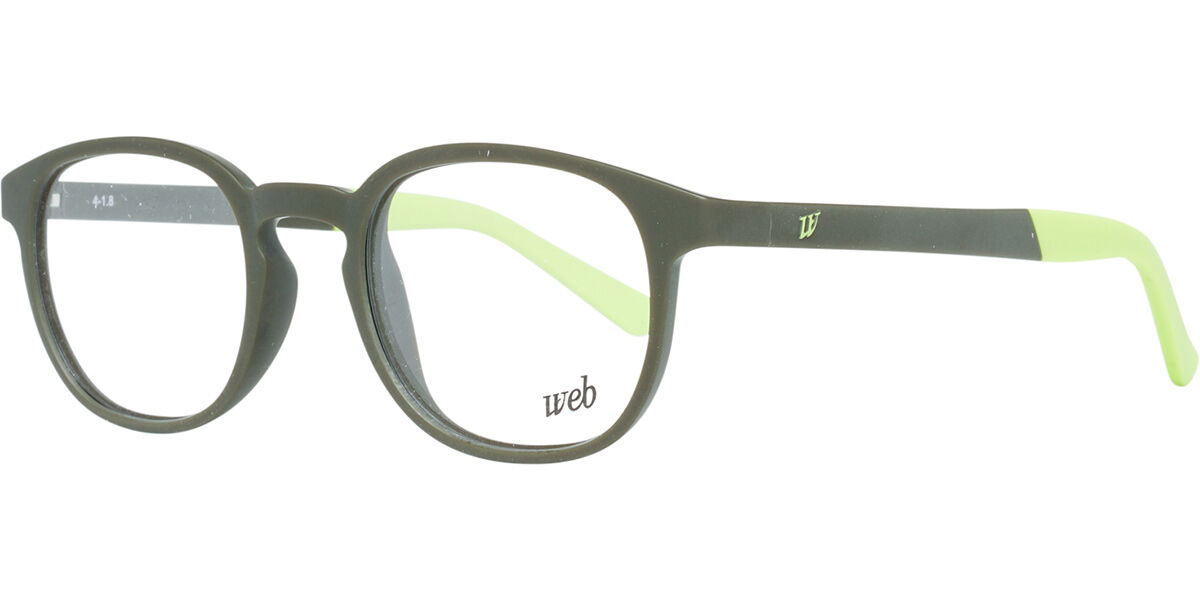 Image of Web WE5185 097 Óculos de Grau Verdes Masculino BRLPT