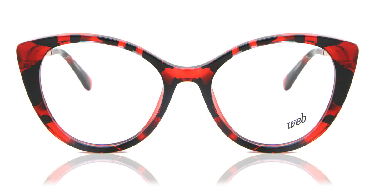 Image of Web WE5288 055 Óculos de Grau Vermelhos Feminino BRLPT