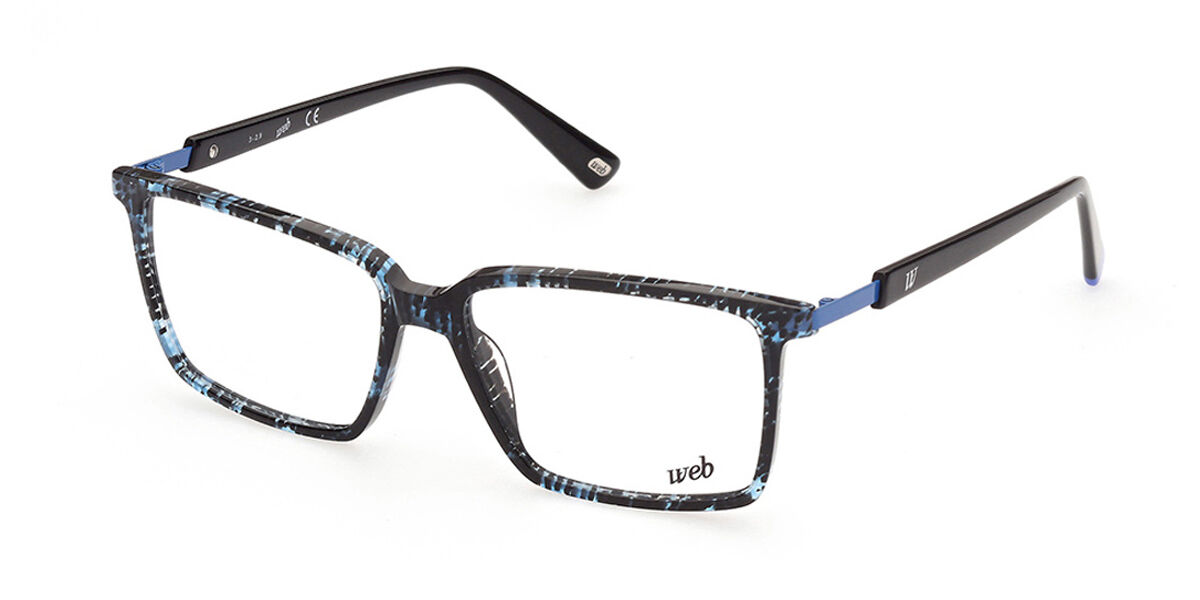 Image of Web WE5330 055 Óculos de Grau Azuis Masculino BRLPT