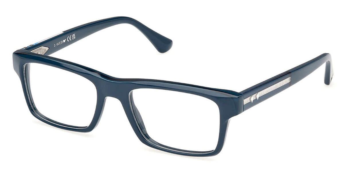 Image of Web WE5432 092 Óculos de Grau Azuis Masculino BRLPT