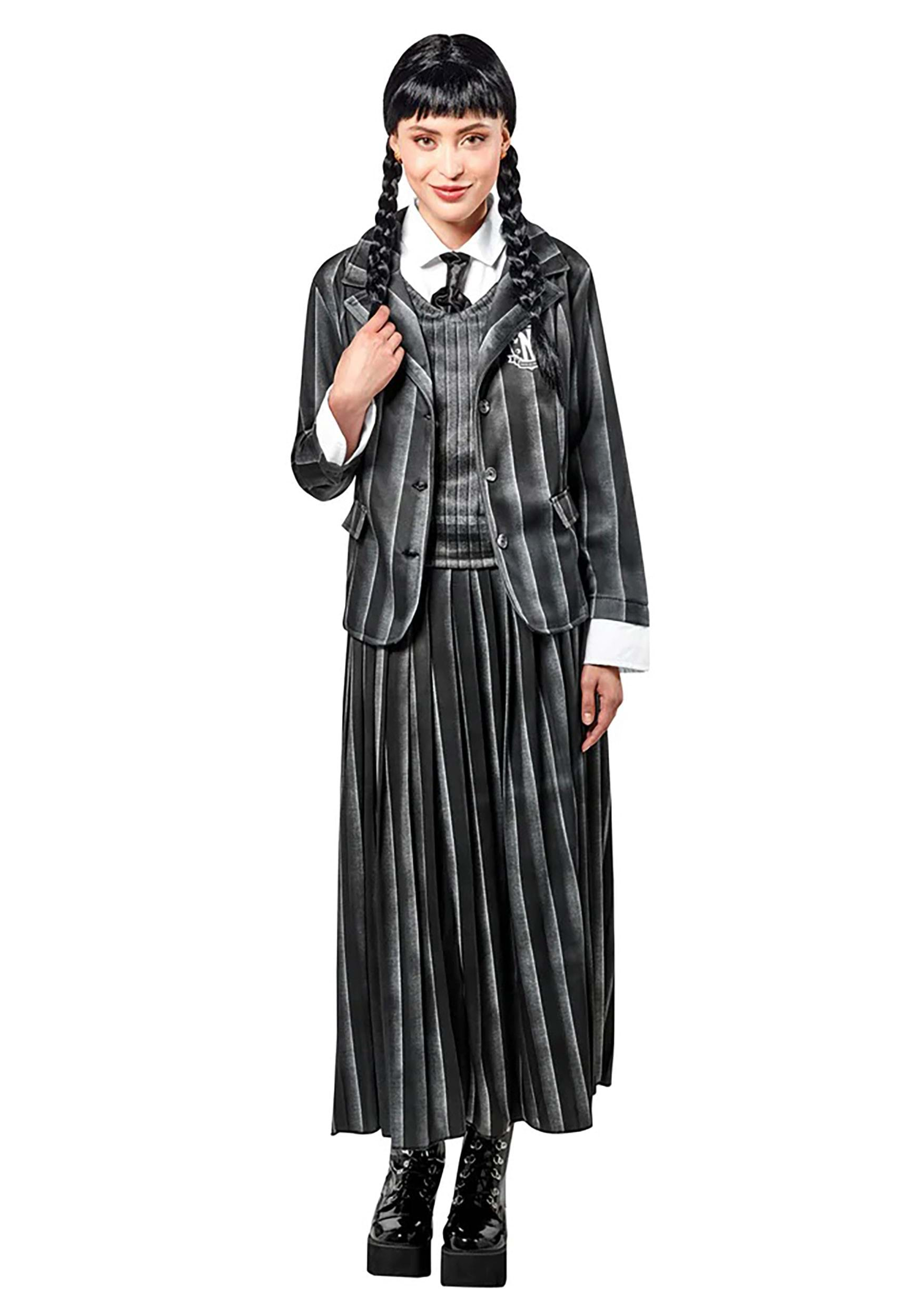 Image of Wednesday Nevermore Academy Women's Costume ID RU1000159-M