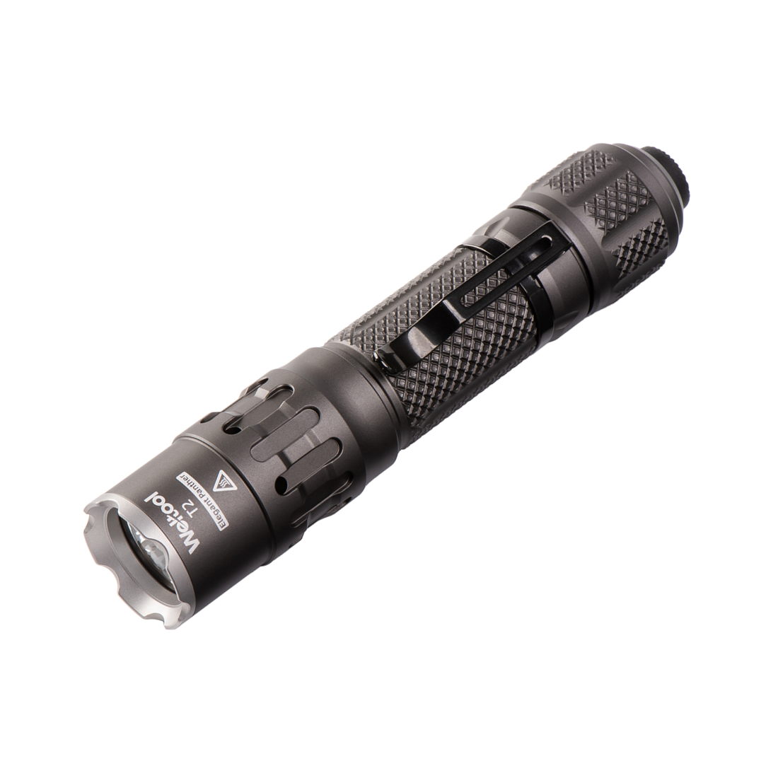 Image of Weltool T2 "Elegant Panther" 1730LM Compact EDC Tactical Flashlight Come with 18650 Battery Mini LED Torch For Outdoor H
