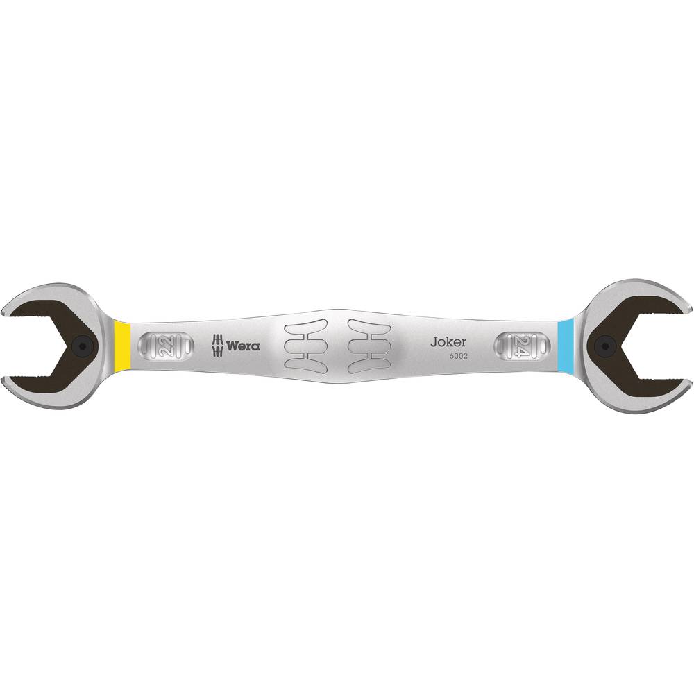 Image of Wera 05020261001 6002 Joker Double Double-ended open ring spanner 22 - 24 mm DIN ISO 1711-1