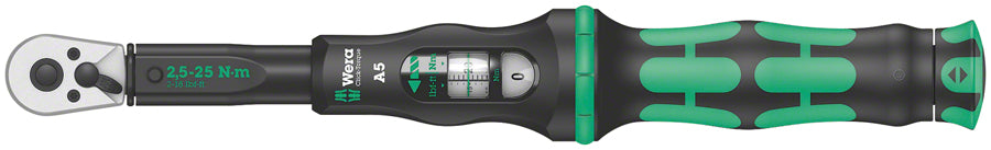 Image of Wera Click-Torque A 5 Torque Wrench - with Reversible Ratchet 1/4"