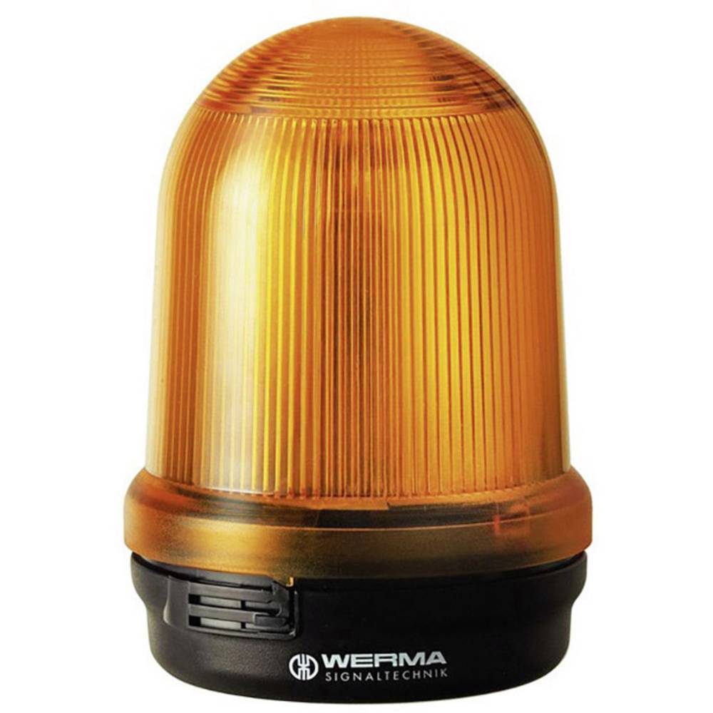 Image of Werma Signaltechnik Light LED 82935055 82935055 Yellow Non-stop light signal Flasher 24 V DC