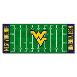 Image of West Virginia University Football Field Runner Rug