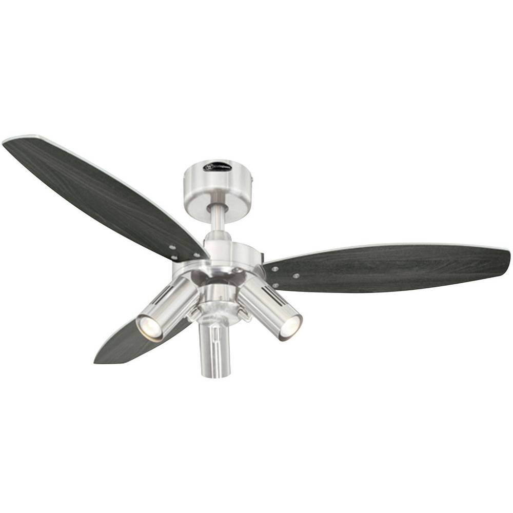 Image of Westinghouse Jet Plus Ceiling fan 40 W (Ã x H) 105 cm x 370 mm Nickel (brushed)