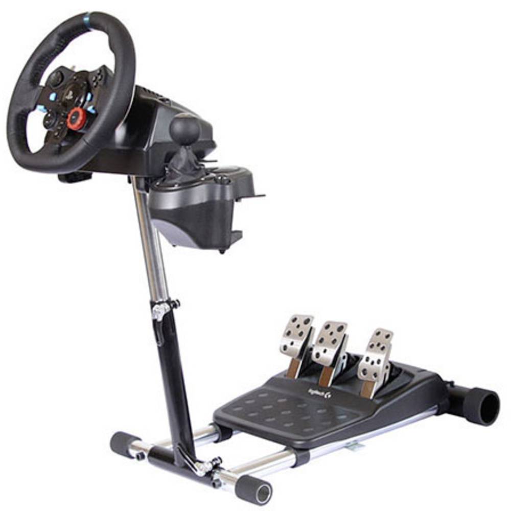 Image of Wheel Stand Pro Logitech G29/920/27/25 - Deluxe V2 Steering wheel mount Black