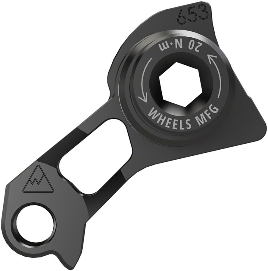Image of Wheels Manufacturing Derailleur Hanger - 653 SRAM UDH for use with Shimano MTB Rear Derailleurs