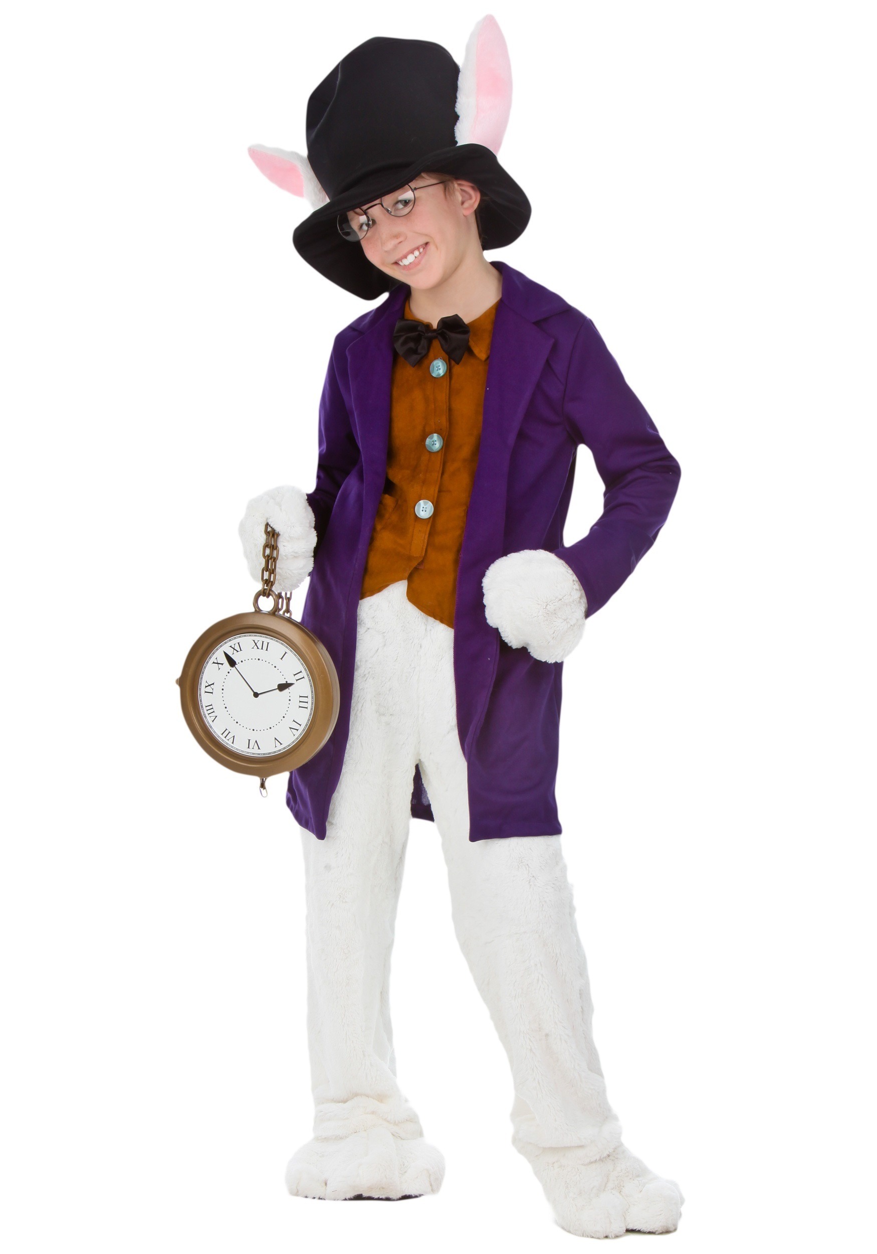 Image of White Rabbit Child Costume for Kids ID FUN0043CH-L