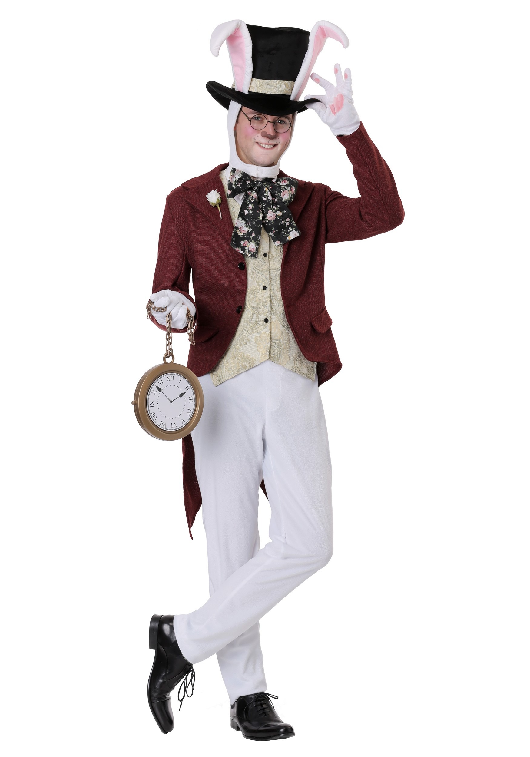 Image of White Rabbit Costume for Men ID FUN3714AD-L