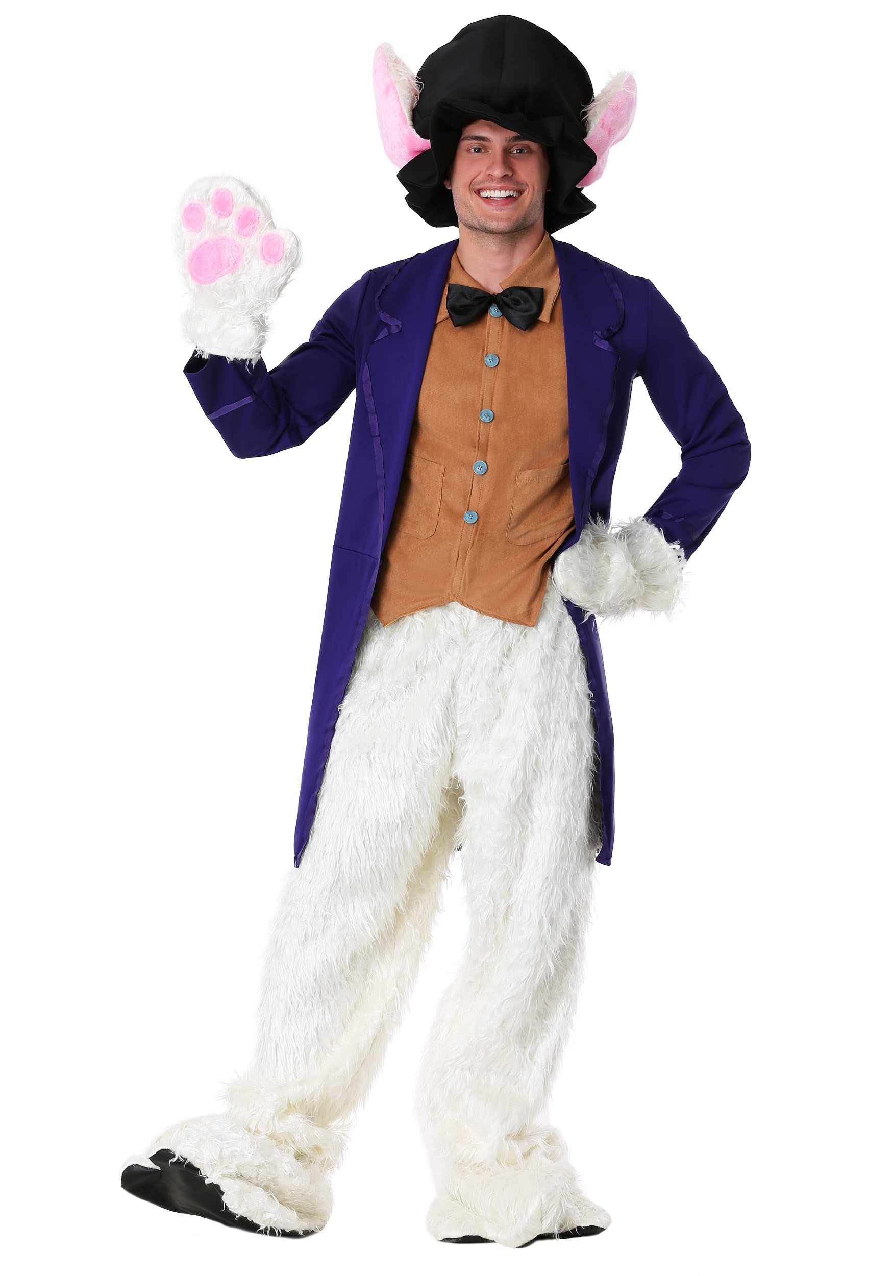 Image of White Rabbit Plus Size Costume for Men ID FUN0043PL-3X